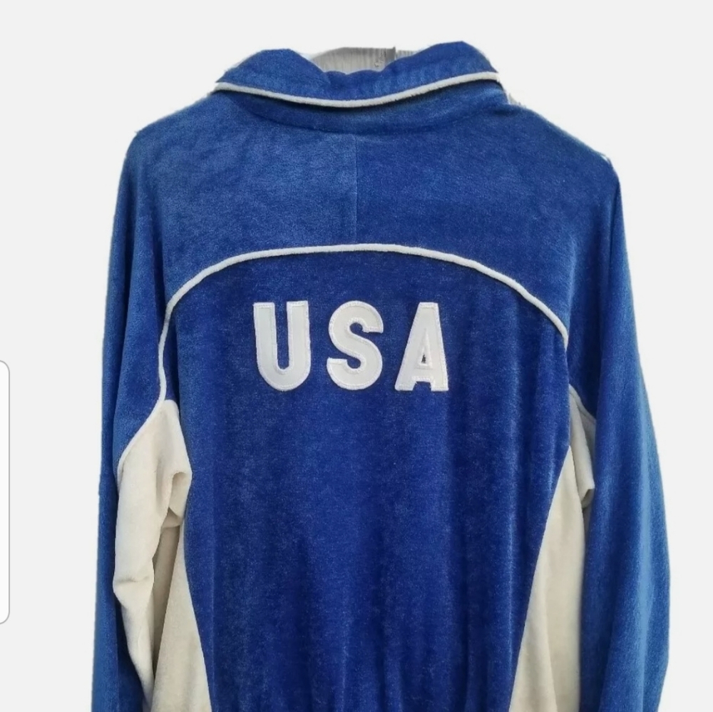 LEVI’S 1980’s USA Olympics Velour Track Jacket